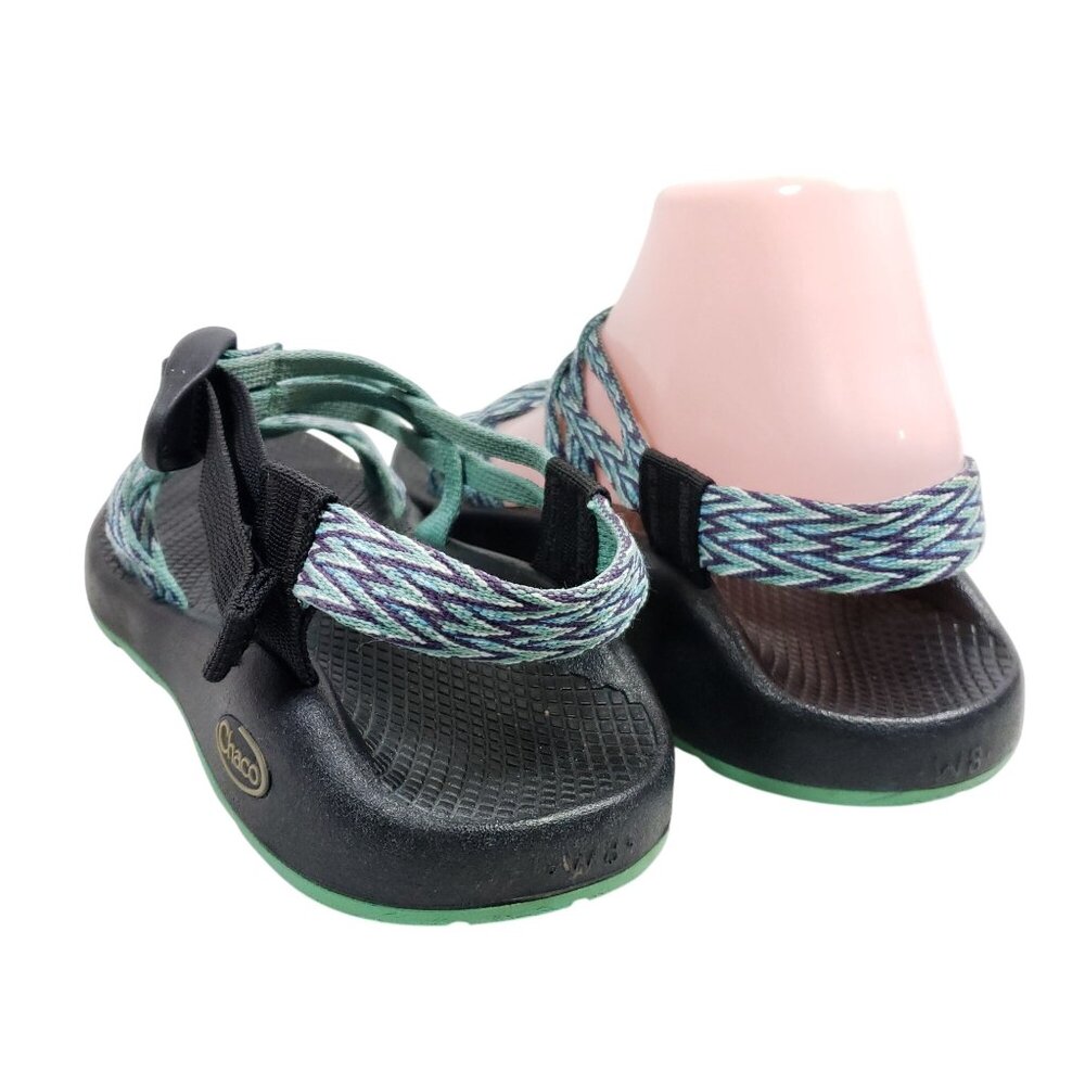 Chaco Women's Size 8 Zx/2 Sports Sandals Aqua - Picture 5 of 10